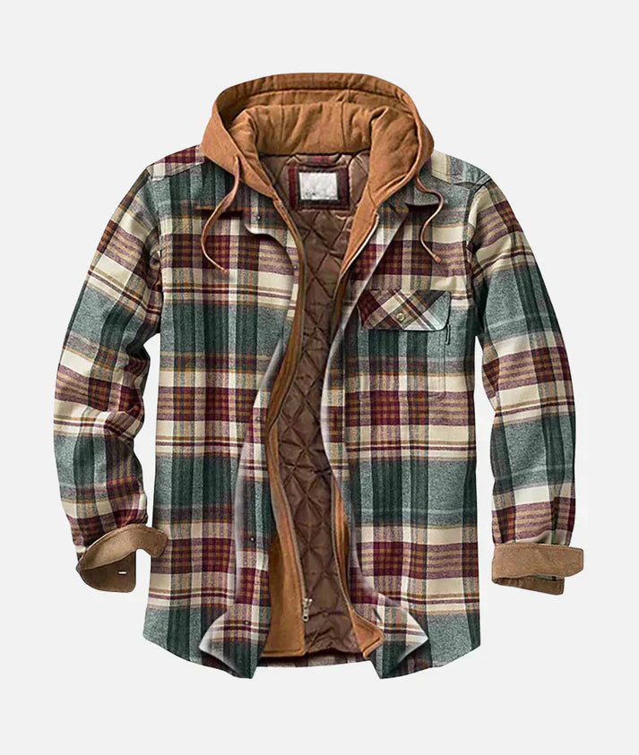 Felix™ | Patchwork-rutig jacka