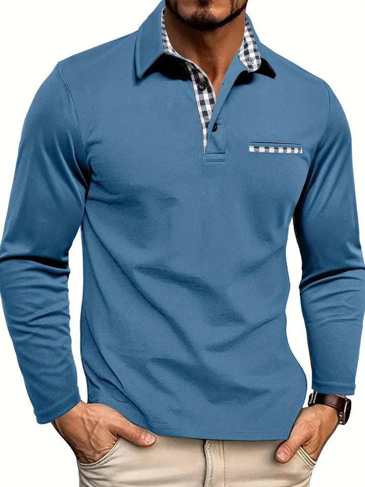 Erik – Premium långärmad polotröja